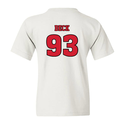 Rutgers - NCAA Football : Reece Beck - Sports Shersey Youth T-Shirt-1