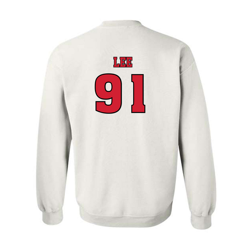 Rutgers - NCAA Football : Jaedin Lee - Sports Shersey Crewneck Sweatshirt-1