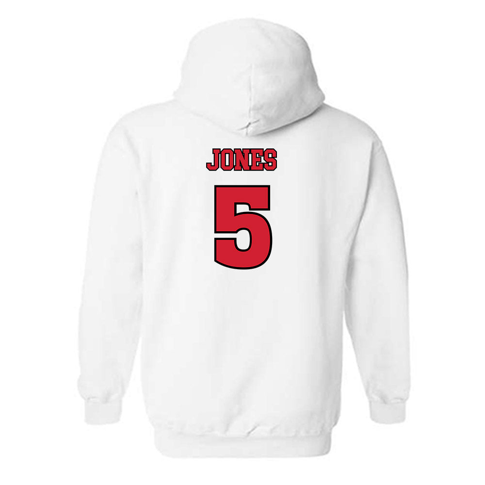 Rutgers - NCAA Football : Bradlee Jones - Sports Shersey Hooded Sweatshirt-1