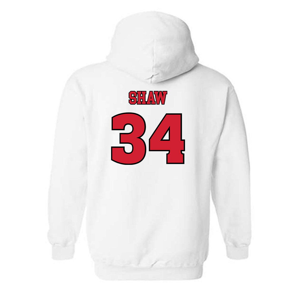 Rutgers - NCAA Football : Noah Shaw - Sports Shersey Hooded Sweatshirt