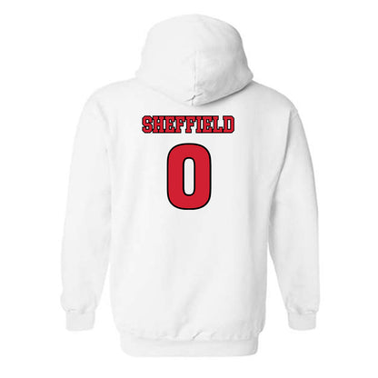 Rutgers - NCAA Football : Dt Sheffield - Sports Shersey Hooded Sweatshirt-1