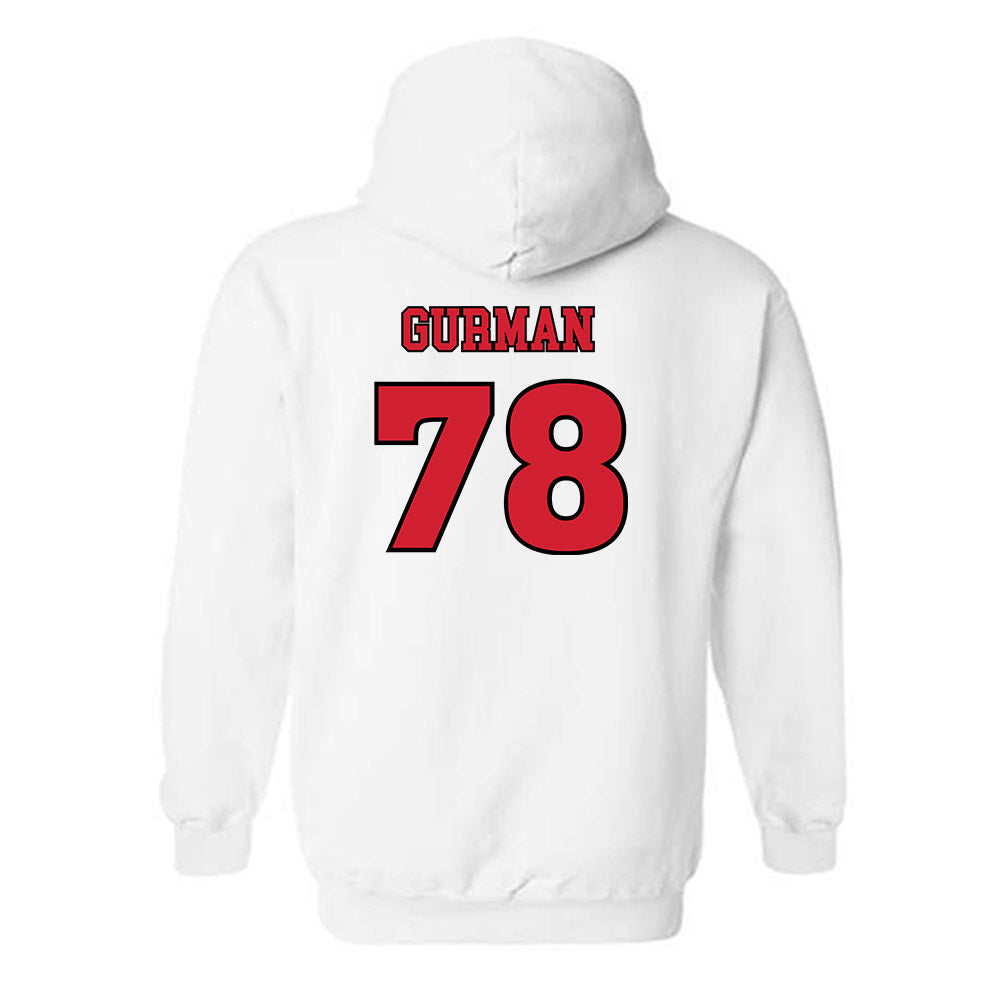 Rutgers - NCAA Football : Miron Gurman - Sports Shersey Hooded Sweatshirt-1