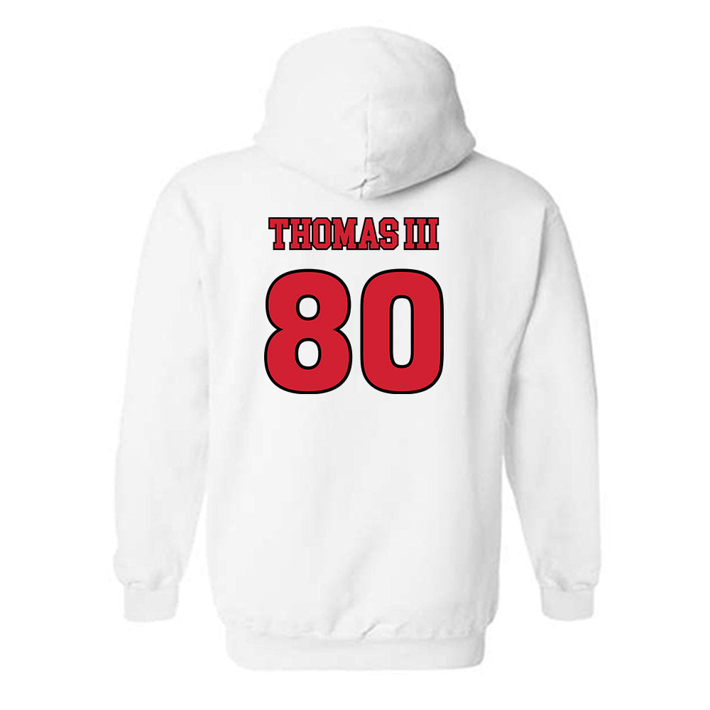 Rutgers - NCAA Football : Michael Thomas III - Sports Shersey Hooded Sweatshirt-1