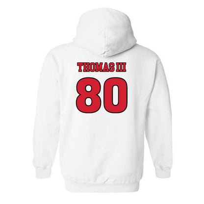 Rutgers - NCAA Football : Michael Thomas III - Sports Shersey Hooded Sweatshirt-1