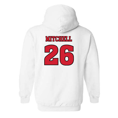 Rutgers - NCAA Football : Terrell Mitchell - Sports Shersey Hooded Sweatshirt-1