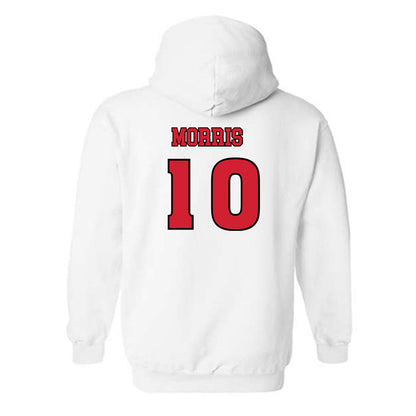 Rutgers - NCAA Football : Ty Morris - Sports Shersey Hooded Sweatshirt-1