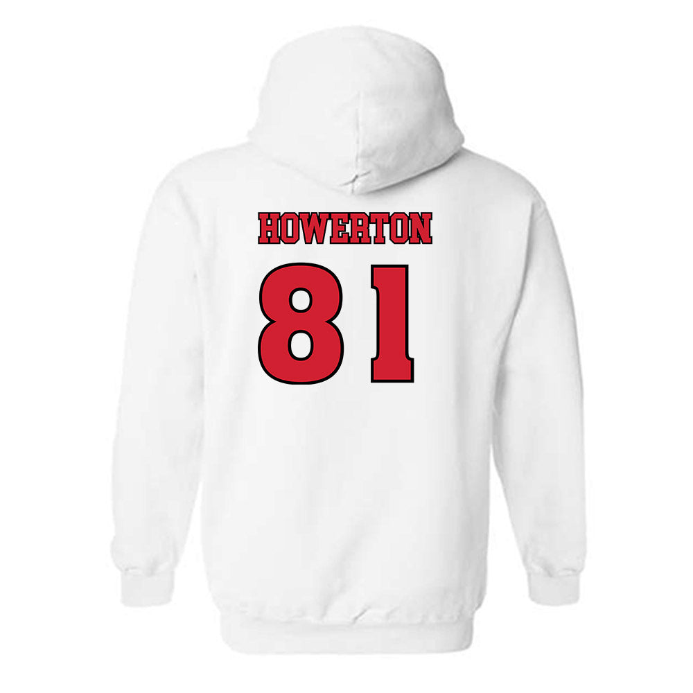 Rutgers - NCAA Football : DJ Howerton - Sports Shersey Hooded Sweatshirt-1