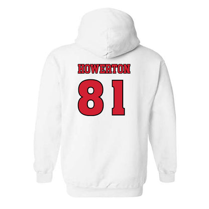 Rutgers - NCAA Football : DJ Howerton - Sports Shersey Hooded Sweatshirt-1