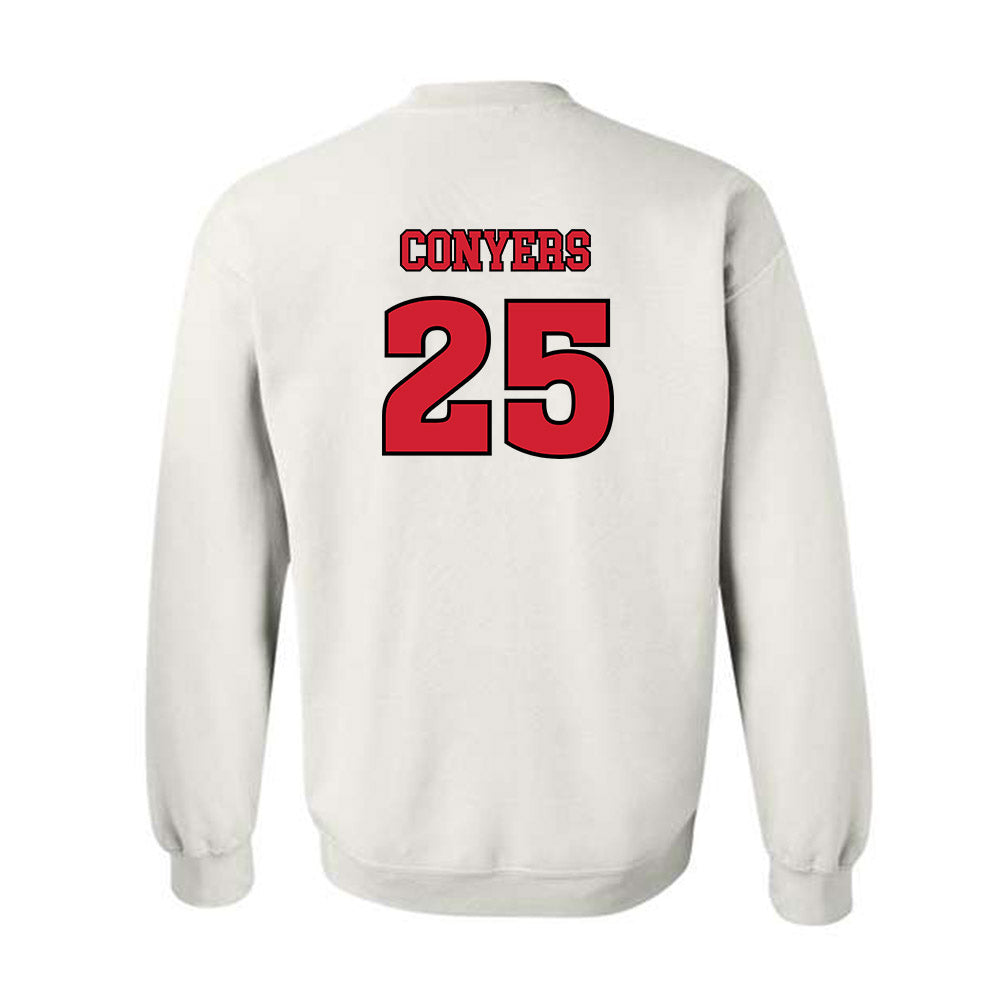 Rutgers - NCAA Football : Jamareis Conyers - Sports Shersey Crewneck Sweatshirt-1