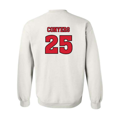 Rutgers - NCAA Football : Jamareis Conyers - Sports Shersey Crewneck Sweatshirt-1