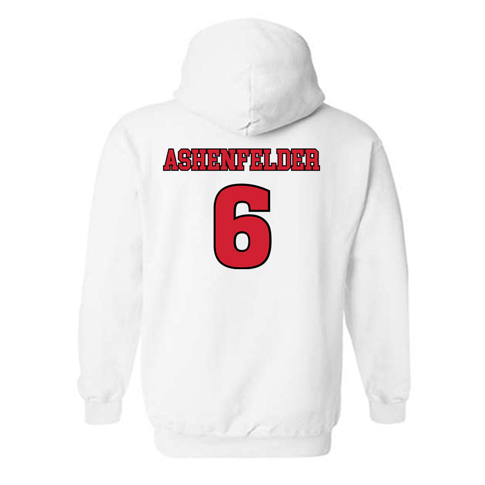 Rutgers - NCAA Football : Sean Ashenfelder - Sports Shersey Hooded Sweatshirt-1