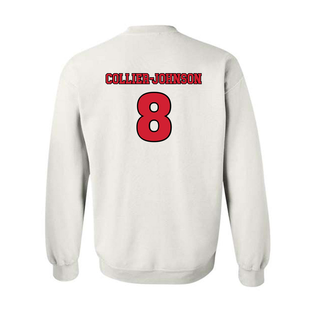 Rutgers - NCAA Football : Wydeek Collier-Johnson - Sports Shersey Crewneck Sweatshirt-1