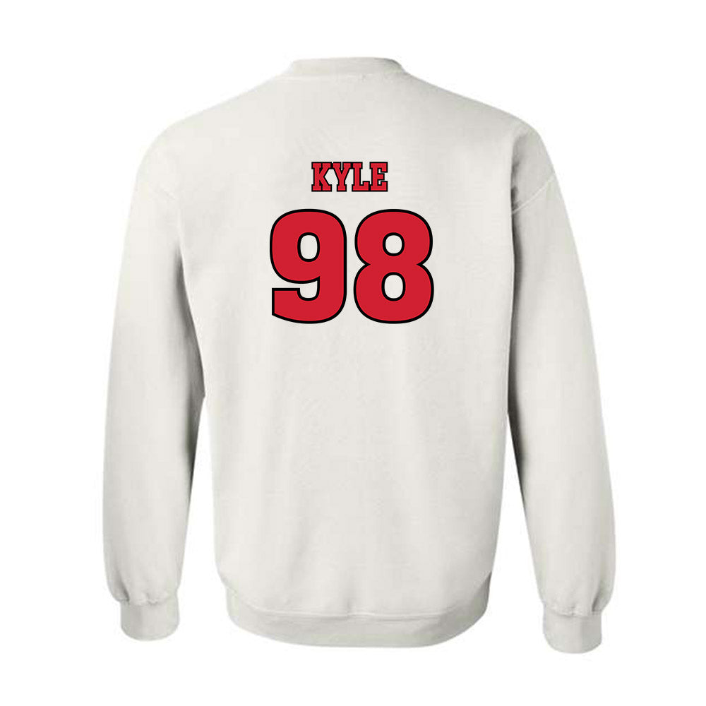 Rutgers - NCAA Football : Braxton Kyle - Sports Shersey Crewneck Sweatshirt-1