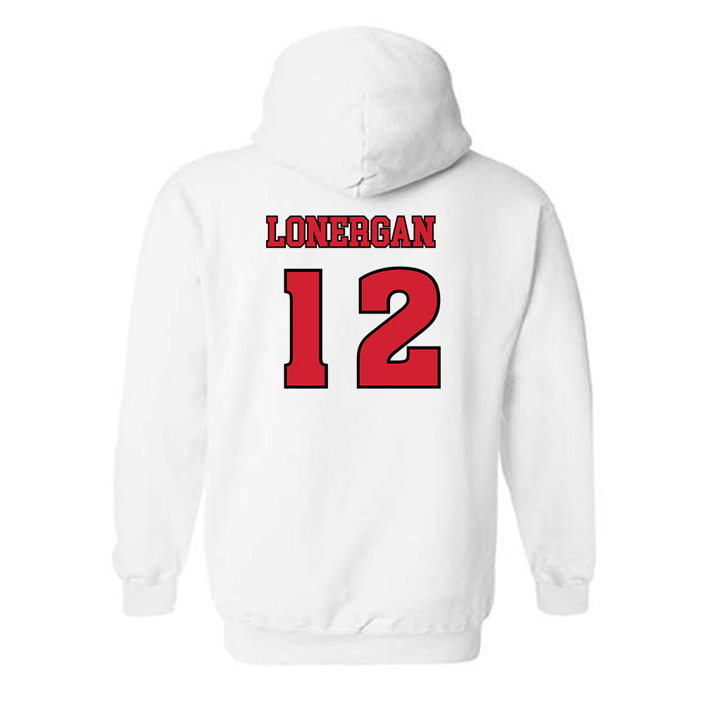 Rutgers - NCAA Football : Dylan Lonergan - Sports Shersey Hooded Sweatshirt-1