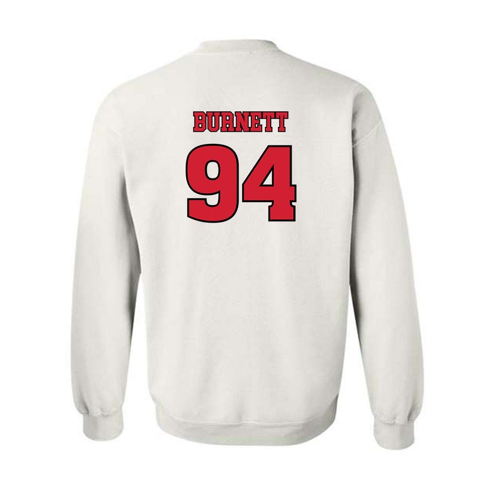 Rutgers - NCAA Football : Jdan Burnett - Sports Shersey Crewneck Sweatshirt-1