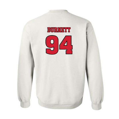 Rutgers - NCAA Football : Jdan Burnett - Sports Shersey Crewneck Sweatshirt-1