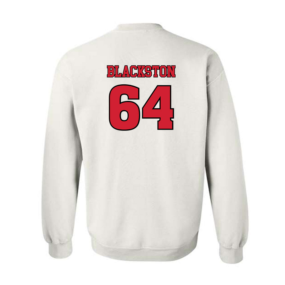 Rutgers - NCAA Football : Joshua Blackston - Sports Shersey Crewneck Sweatshirt-1