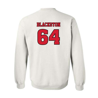 Rutgers - NCAA Football : Joshua Blackston - Sports Shersey Crewneck Sweatshirt-1
