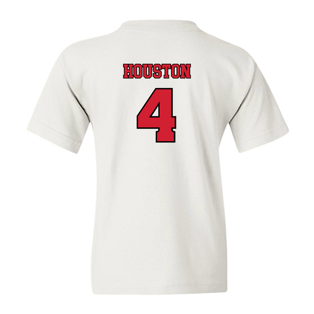 Rutgers - NCAA Football : Jourdin Houston - Sports Shersey Youth T-Shirt-1