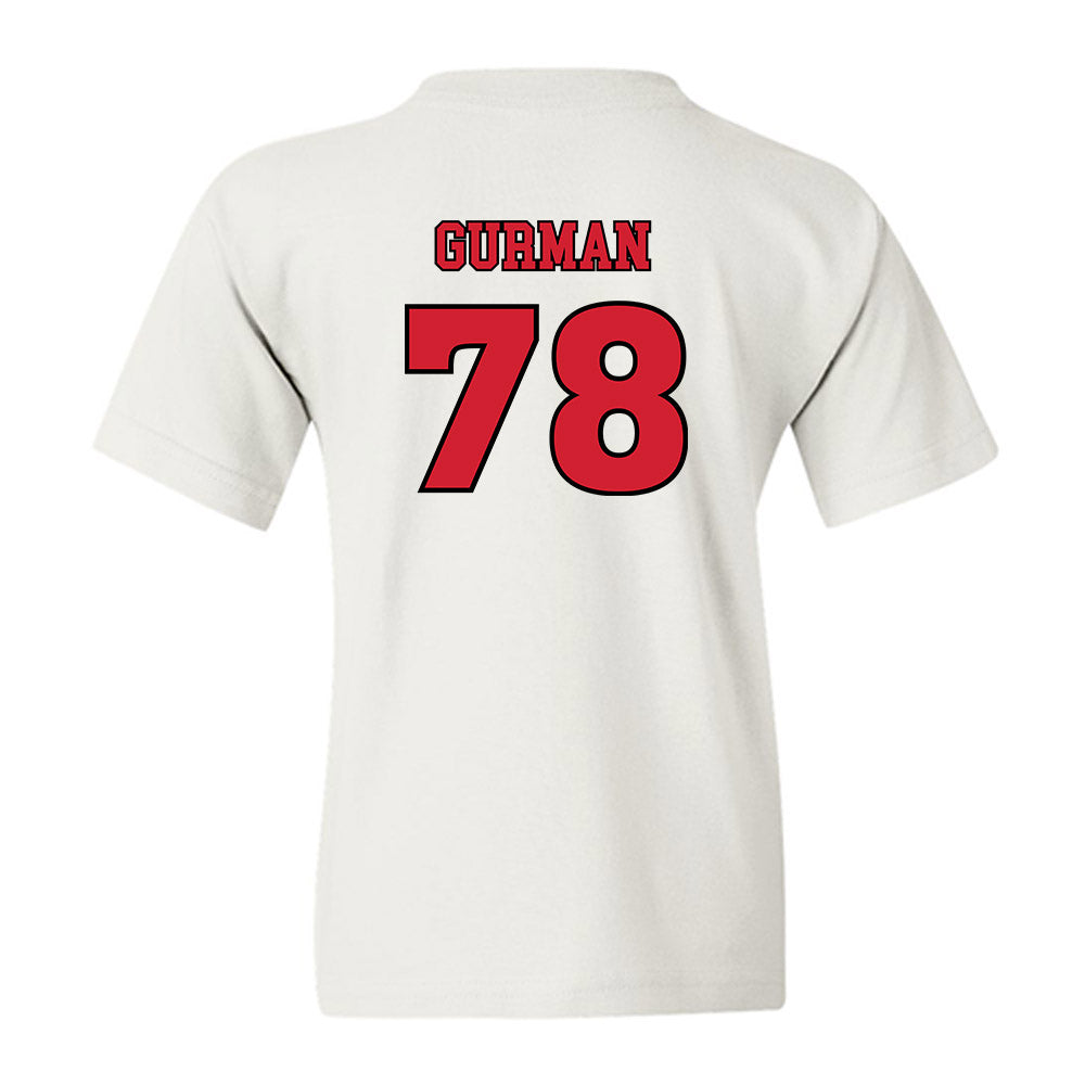 Rutgers - NCAA Football : Miron Gurman - Sports Shersey Youth T-Shirt-1
