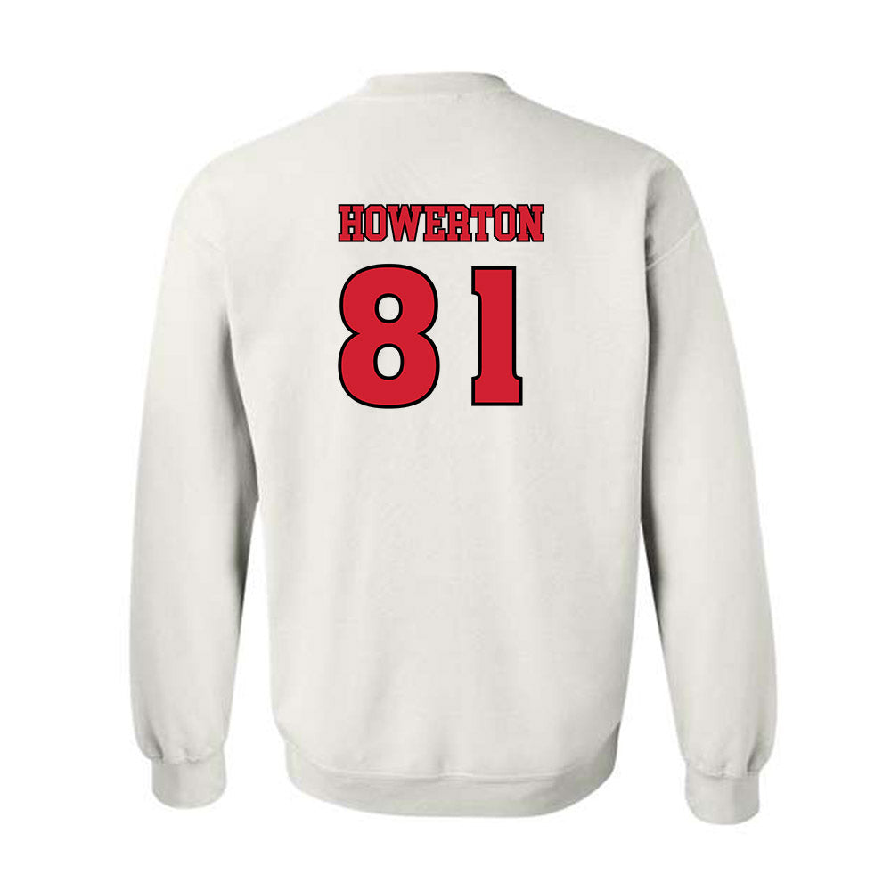 Rutgers - NCAA Football : DJ Howerton - Sports Shersey Crewneck Sweatshirt-1