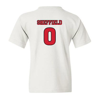 Rutgers - NCAA Football : Dt Sheffield - Sports Shersey Youth T-Shirt-1