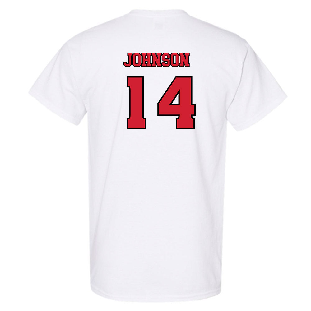 Rutgers - NCAA Football : RJ Johnson - Sports Shersey T-Shirt-1
