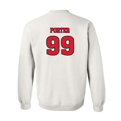 Rutgers - NCAA Football : Rondarius Porter - Sports Shersey Crewneck Sweatshirt-1