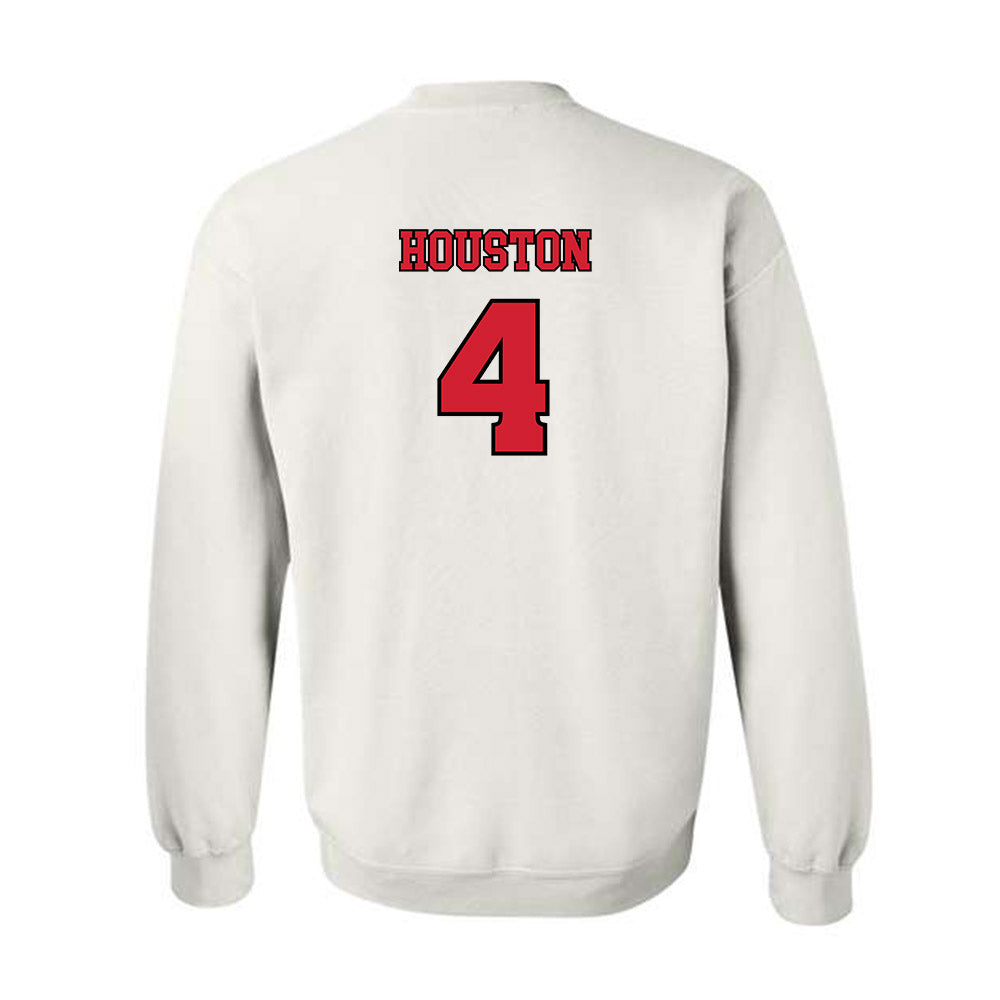 Rutgers - NCAA Football : Jourdin Houston - Sports Shersey Crewneck Sweatshirt-1
