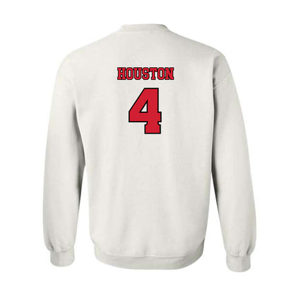 Rutgers - NCAA Football : Jourdin Houston - Sports Shersey Crewneck Sweatshirt-1