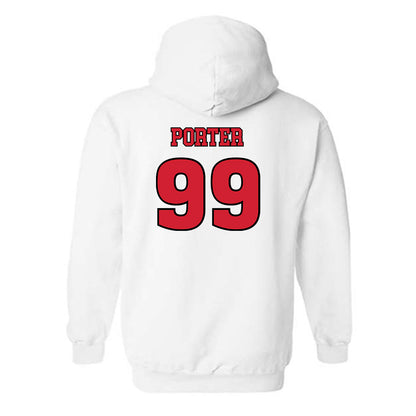Rutgers - NCAA Football : Rondarius Porter - Sports Shersey Hooded Sweatshirt-1