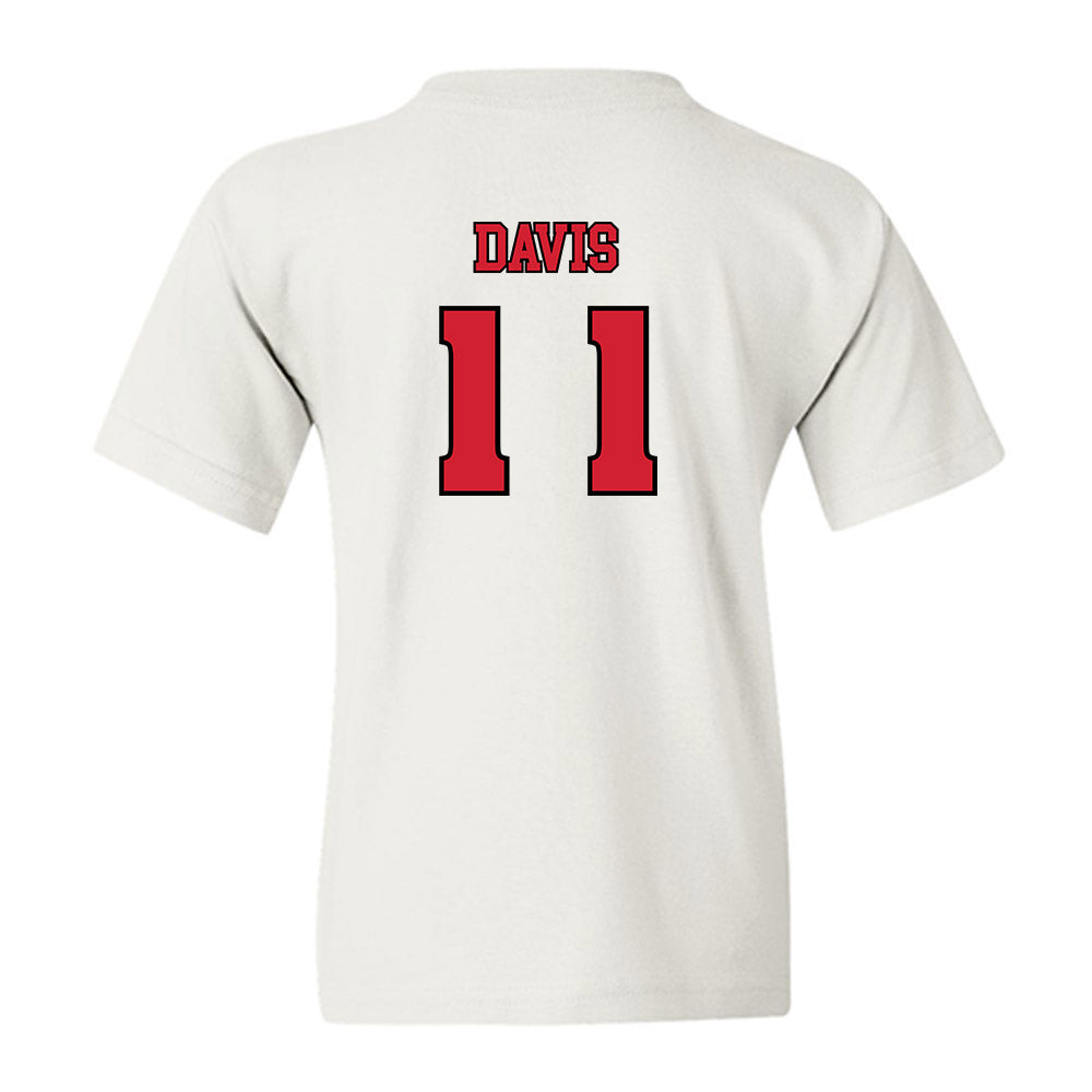 Rutgers - NCAA Football : Malachi Davis - Sports Shersey Youth T-Shirt-1