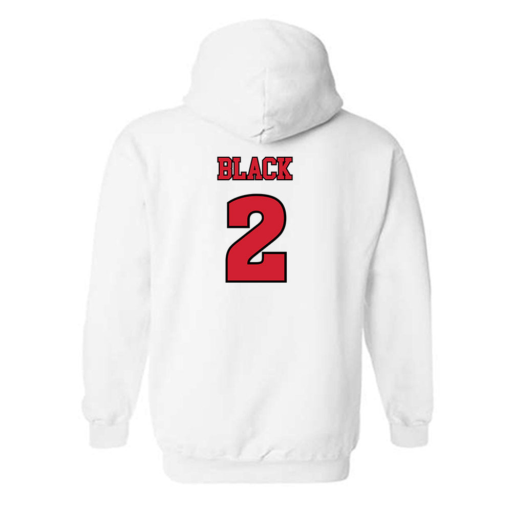 Rutgers - NCAA Football : Benjamin Black - Sports Shersey Hooded Sweatshirt-1