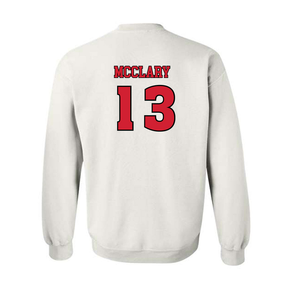 Rutgers - NCAA Football : DJ McClary - Sports Shersey Crewneck Sweatshirt-1
