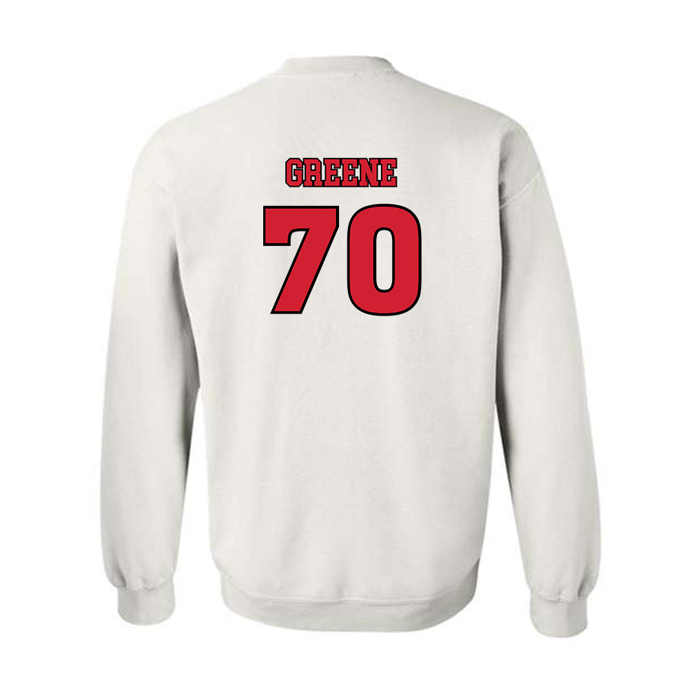 Rutgers - NCAA Football : Cameron Greene - Sports Shersey Crewneck Sweatshirt-1