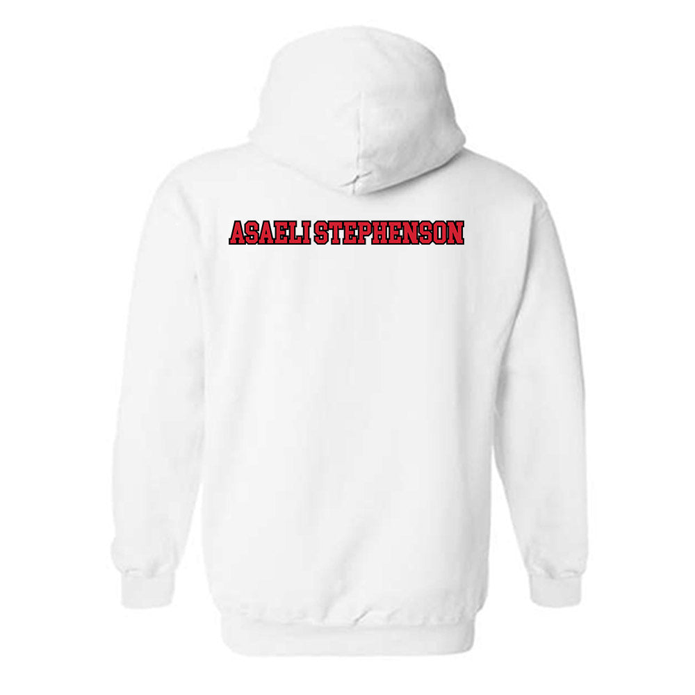 Rutgers - NCAA Football : Ian Asaeli Stephenson - Sports Shersey Hooded Sweatshirt-1
