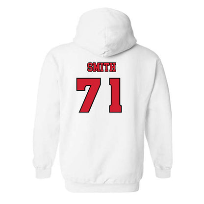 Rutgers - NCAA Football : Jared Smith - Sports Shersey Hooded Sweatshirt-1