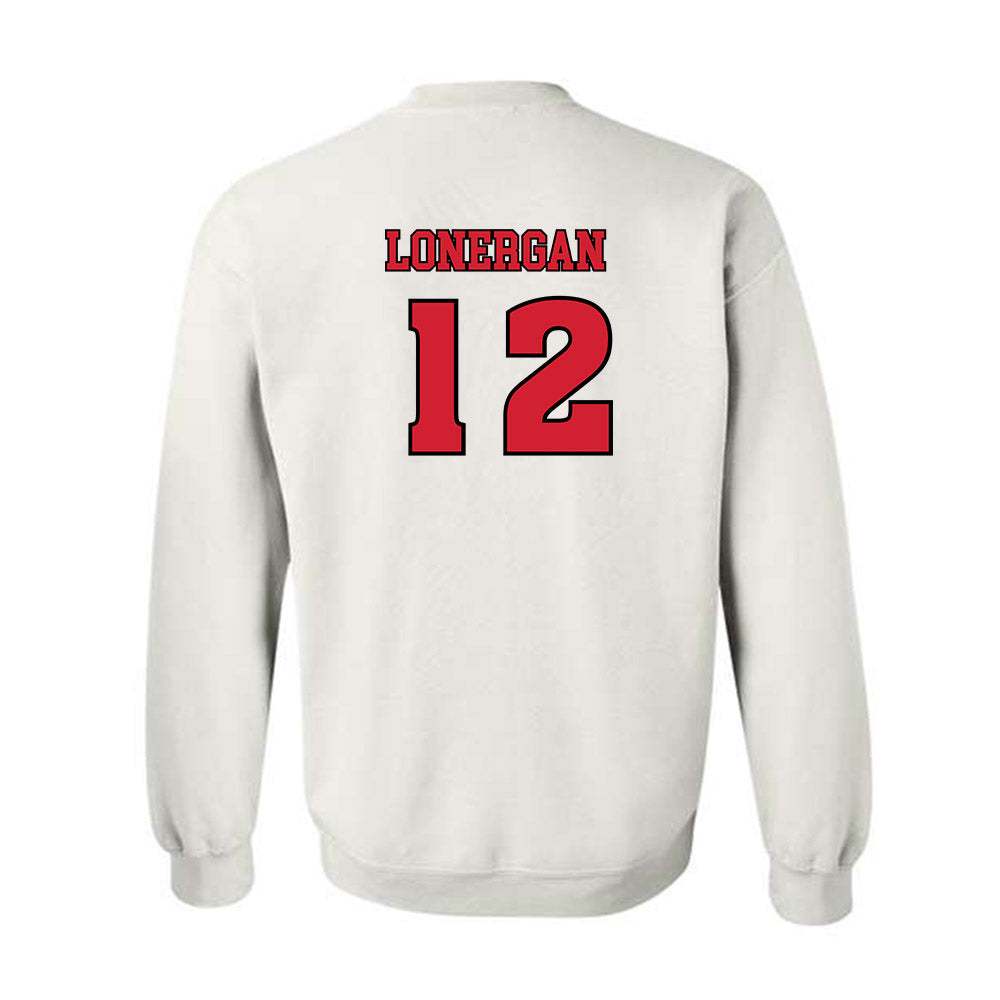 Rutgers - NCAA Football : Dylan Lonergan - Sports Shersey Crewneck Sweatshirt-1