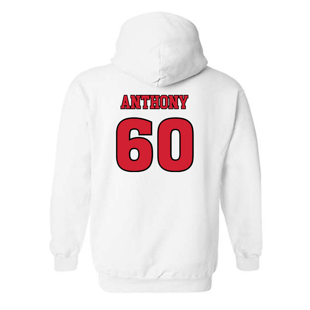 Rutgers - NCAA Football : Logan Anthony - Sports Shersey Hooded Sweatshirt-1