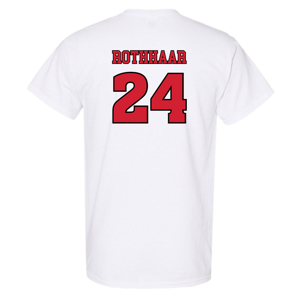Rutgers - NCAA Football : Benjamin Rothhaar - Sports Shersey T-Shirt-1
