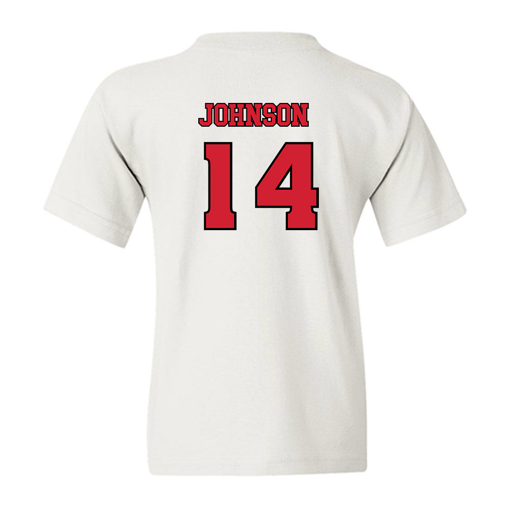 Rutgers - NCAA Football : RJ Johnson - Sports Shersey Youth T-Shirt-1