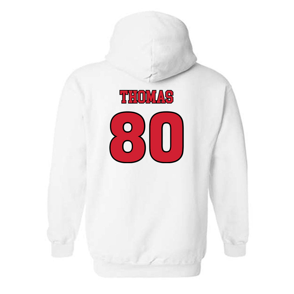 Rutgers - NCAA Football : Michael Thomas - Sports Shersey Hooded Sweatshirt-1