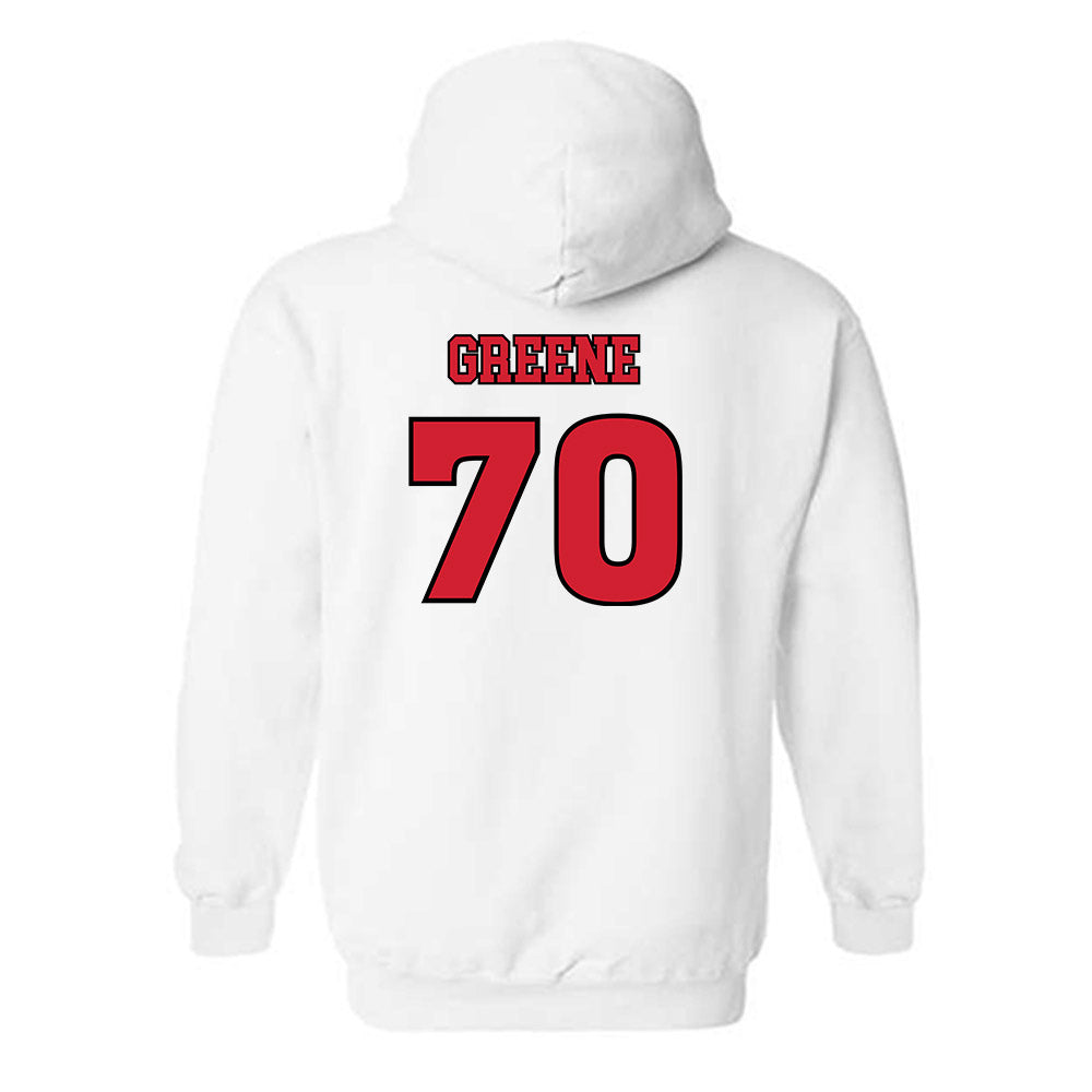 Rutgers - NCAA Football : Cameron Greene - Sports Shersey Hooded Sweatshirt-1
