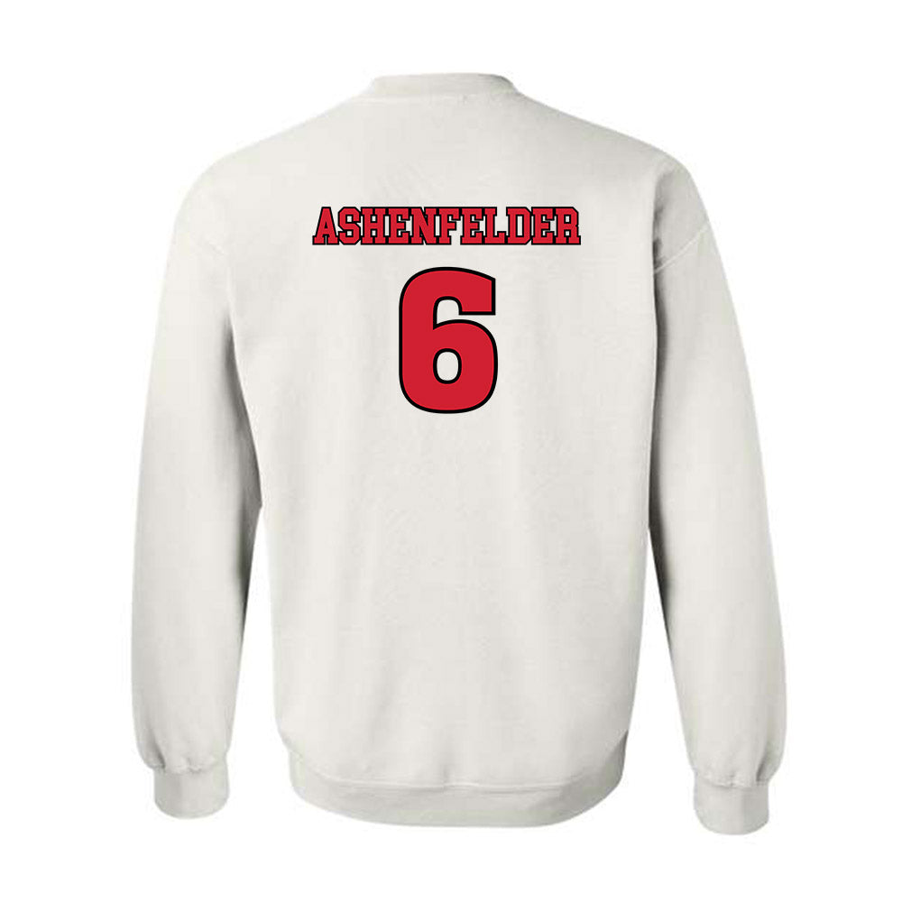 Rutgers - NCAA Football : Sean Ashenfelder - Sports Shersey Crewneck Sweatshirt-1