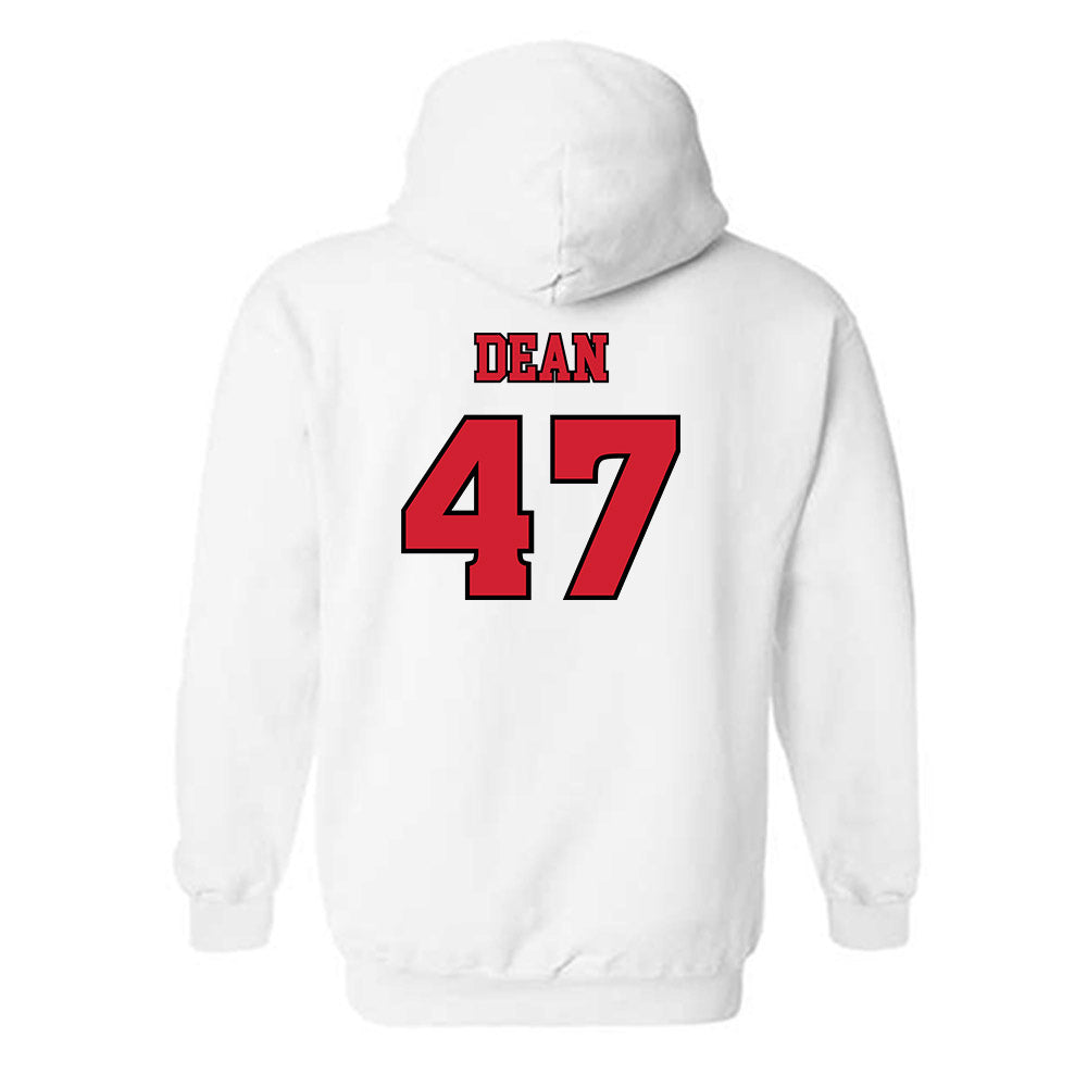 Rutgers - NCAA Football : Austin Dean - Sports Shersey Hooded Sweatshirt-1