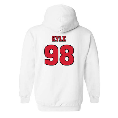 Rutgers - NCAA Football : Braxton Kyle - Sports Shersey Hooded Sweatshirt-1