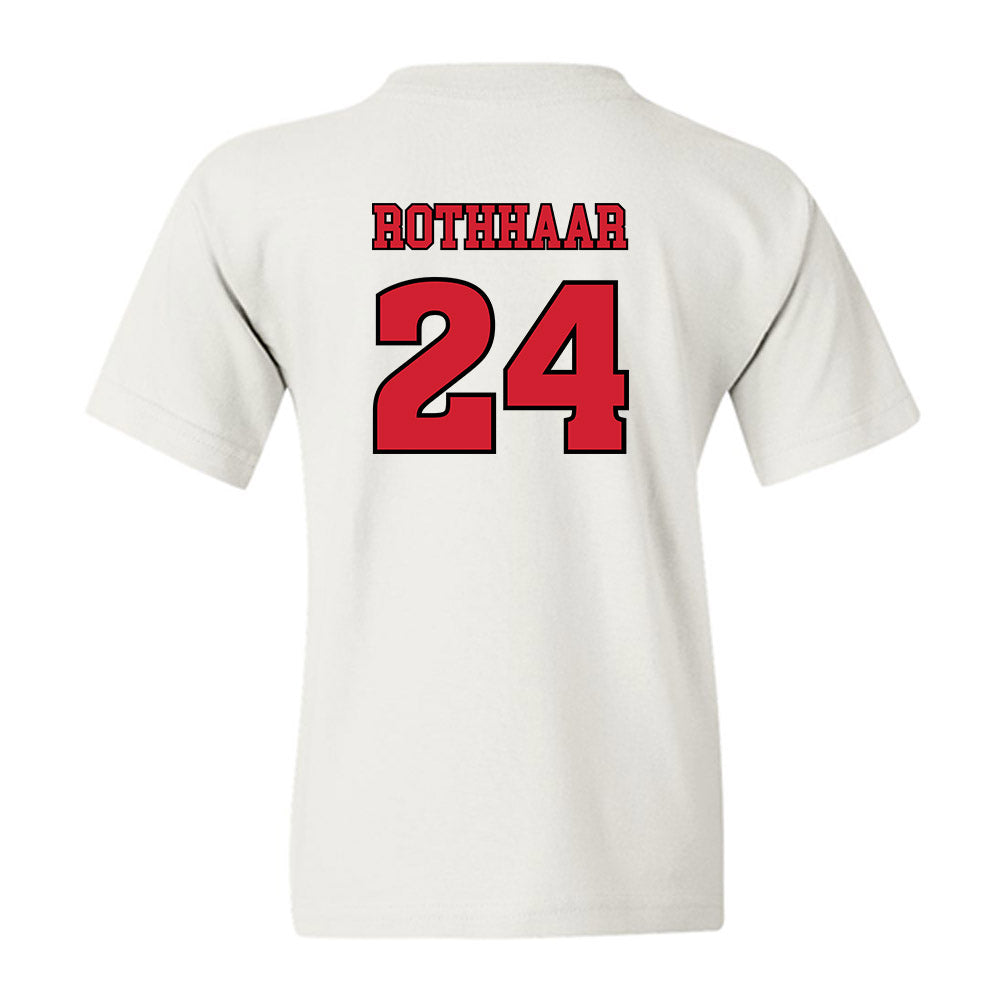 Rutgers - NCAA Football : Benjamin Rothhaar - Sports Shersey Youth T-Shirt-1