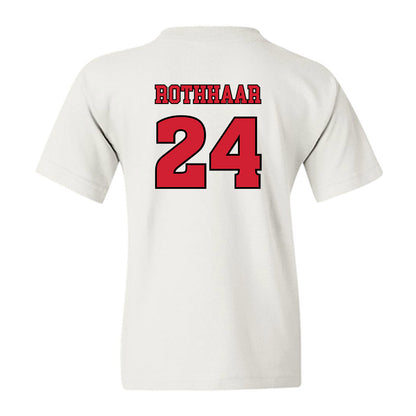Rutgers - NCAA Football : Benjamin Rothhaar - Sports Shersey Youth T-Shirt-1