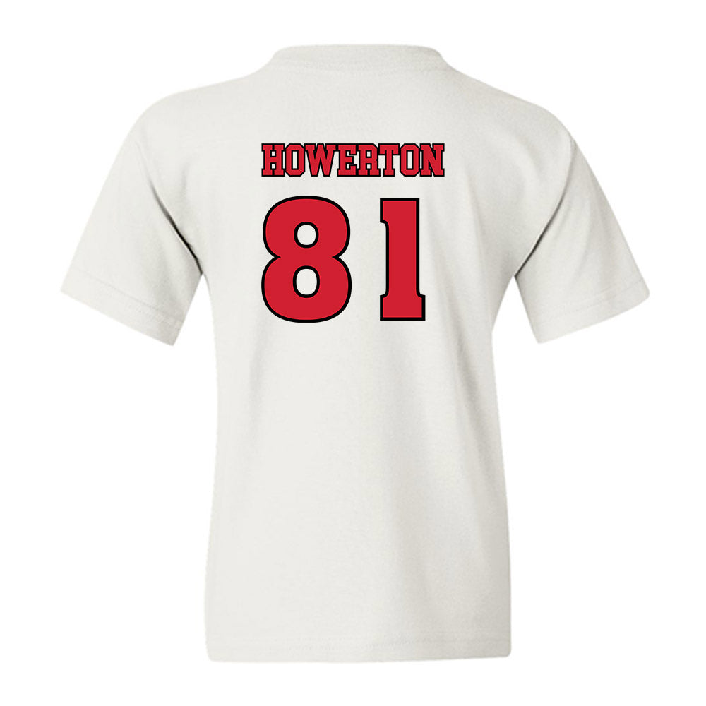 Rutgers - NCAA Football : DJ Howerton - Sports Shersey Youth T-Shirt-1