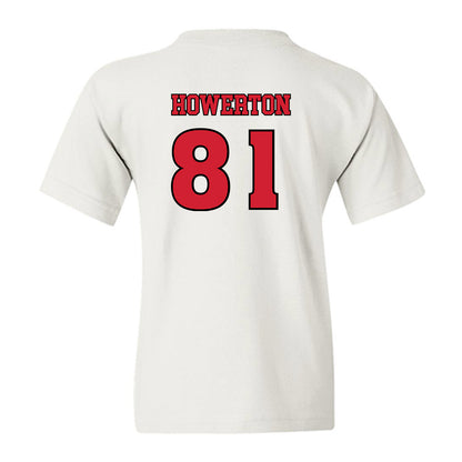 Rutgers - NCAA Football : DJ Howerton - Sports Shersey Youth T-Shirt-1